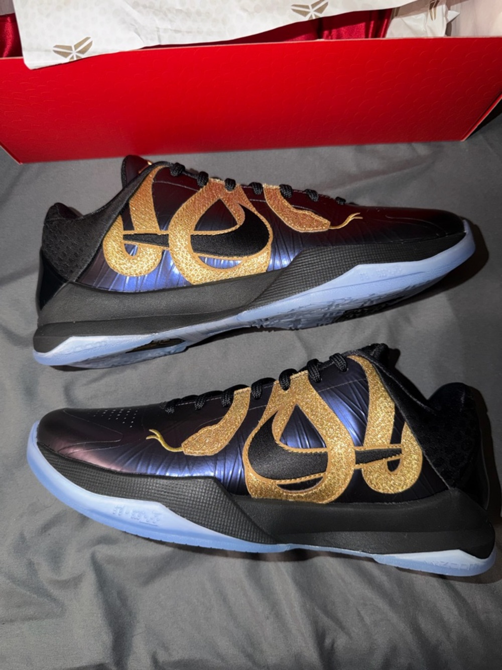 Nike Kobe 5 Protro ‘Year of the Mamba Eggplant’ Size 8M